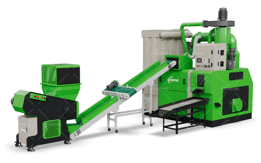 gmd350 t500 cable recycling line